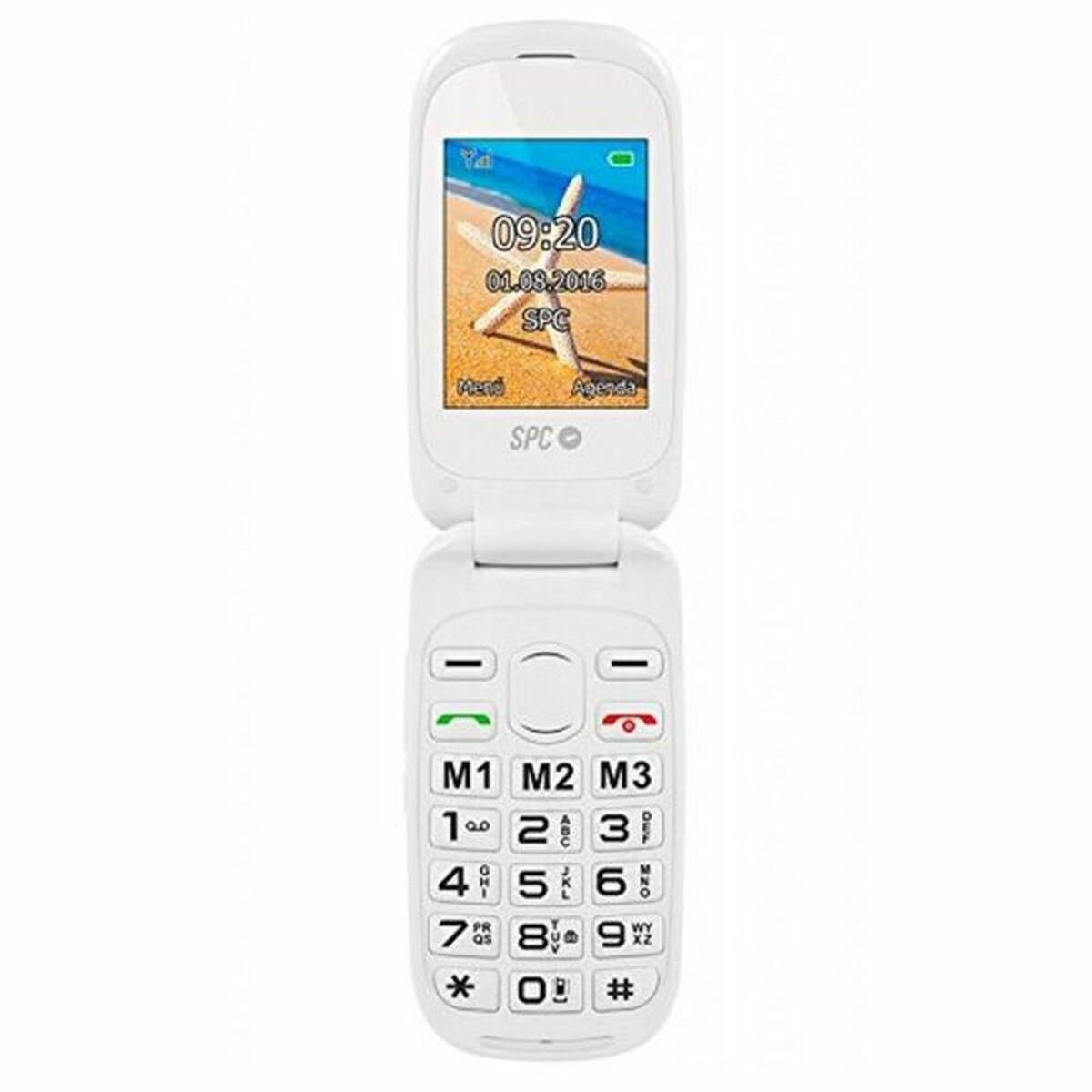 Mobilni Telefon SPC Internet HARMONY WHITE Bluetooth FM 2,4" Bela